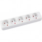 Listwa zasilająca Office Products 1.5m/5g biała