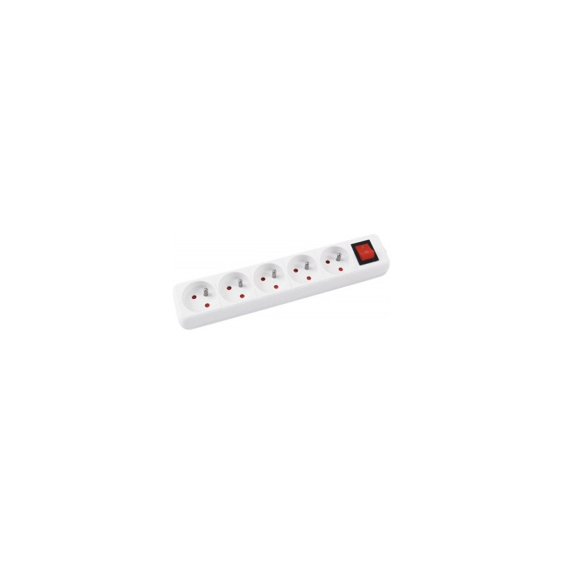 Listwa zasilająca Office Products 3m/5g biała
