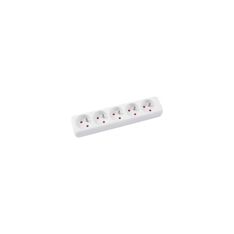 Listwa zasilająca Office Products 5m/5g biała