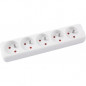 Listwa zasilająca Office Products 5m/5g biała