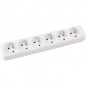 Listwa zasilająca Office Products 5m/6g biała