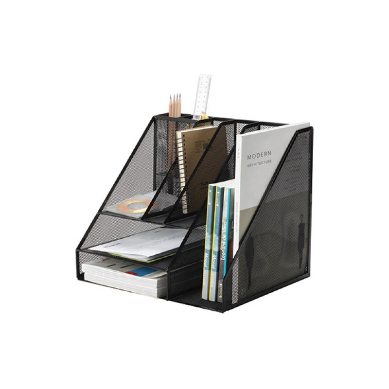 Organizer na biurko Q-Connect Office Set metalowy