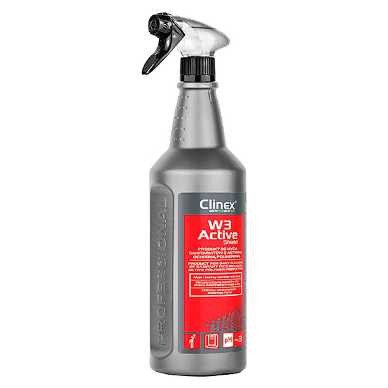 Preparat Clinex W3 Active Shield 1L (do mycia sanitariatów)