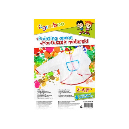 Fartuszek malarski Gimboo 3-6 lat
