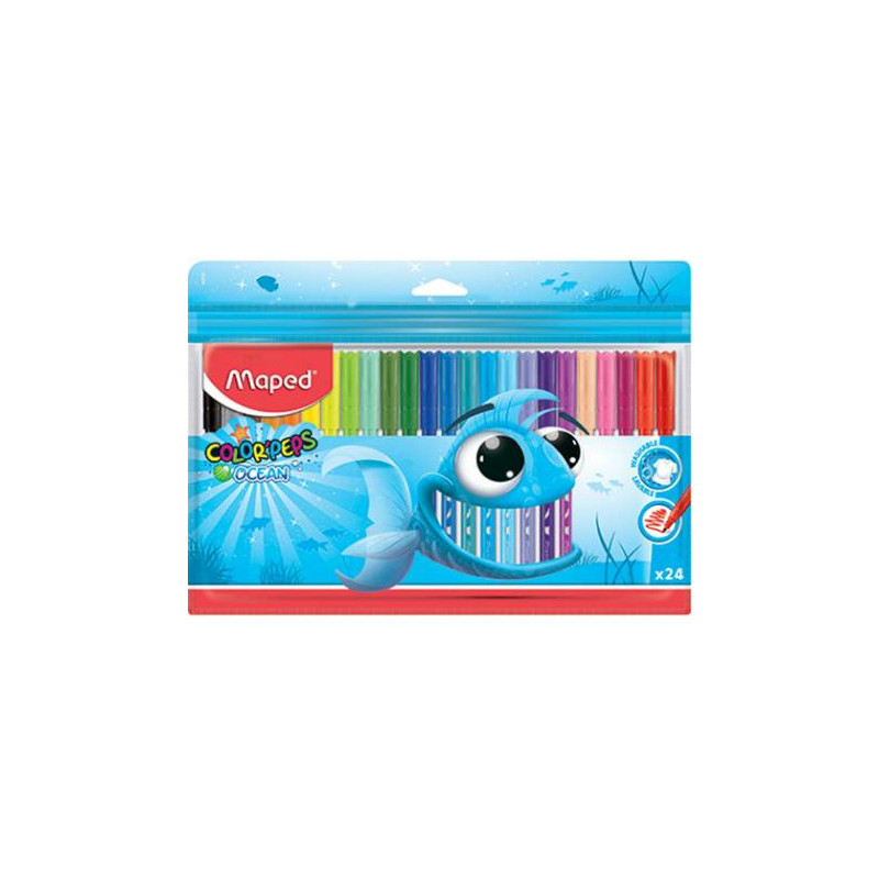 FLAMASTRY MAPED COLORPEPS OCEAN 24 KOLORY