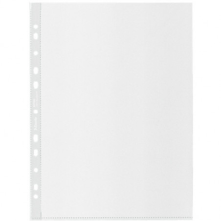 Koszulki Esselte Recycled Premium A4/70µm groszkowe (100)