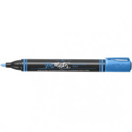 Marker kredowy Rystor Glass RMG-1 niebieski