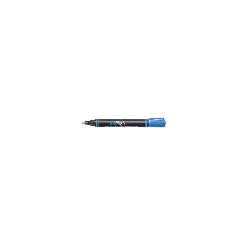 Marker kredowy Rystor Glass RMG-1 niebieski