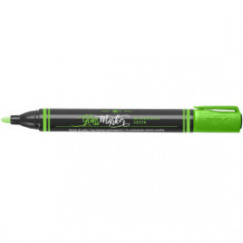 Marker kredowy Rystor Glass RMG-1 zielony