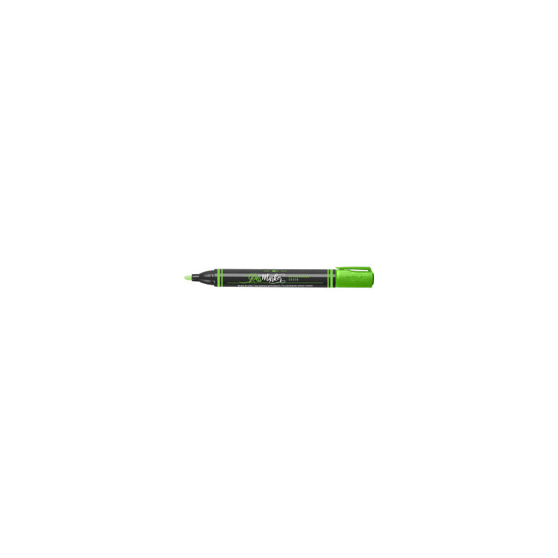 Marker kredowy Rystor Glass RMG-1 zielony