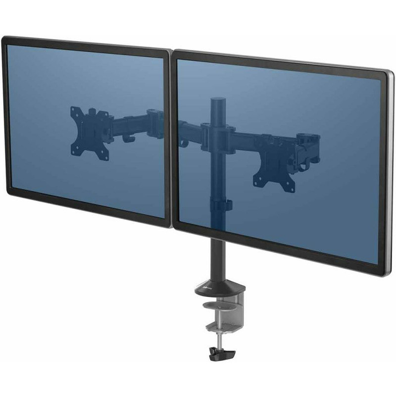 Ramię na 2 monitory Fellowes Reflex czarne