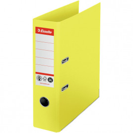 Segregator Esselte No.1 Neutral CO2 A4/75mm zółty