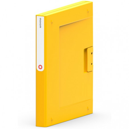Segregator Moxom NewBinder A4/35mm żółty