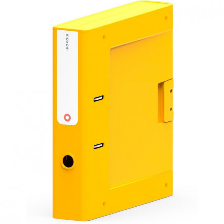 Segregator Moxom NewBinder A4/70mm żółty