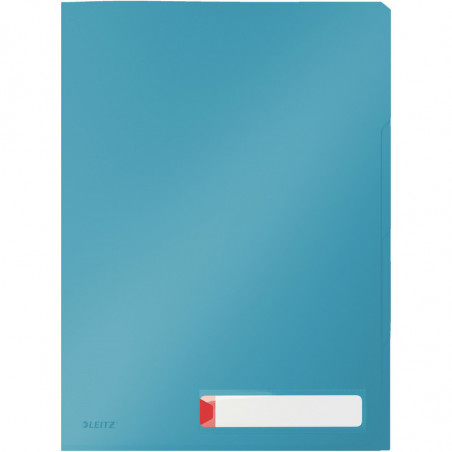 Folder PP Leitz Cosy A4/200µm 3 przegródki niebieski