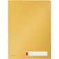 Folder PP Leitz Cosy A4/200µm 3 przegródki żółty