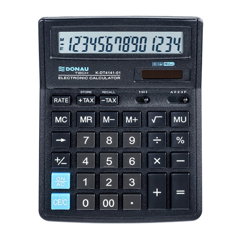 Kalkulator Donau Tech K-DT4141-01 czarny