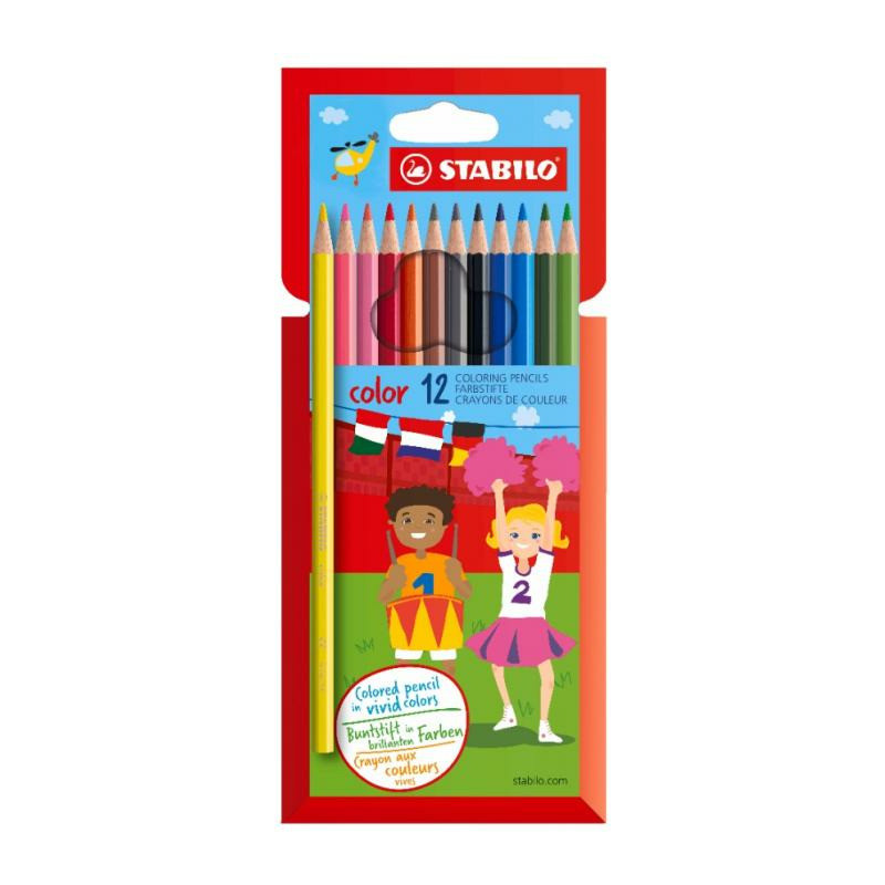 Kredki Stabilo Color 12 kolorów