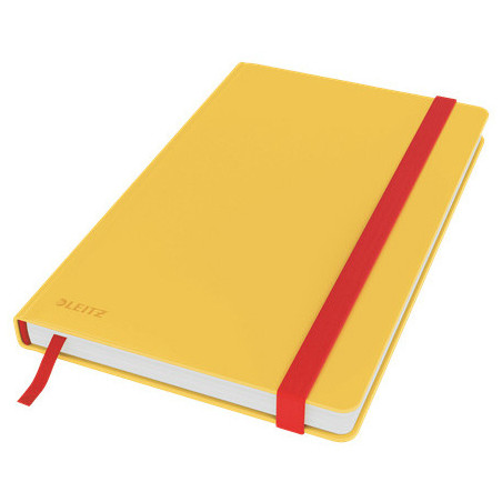 Notatnik Leitz Cosy A5/80k kratka żółty