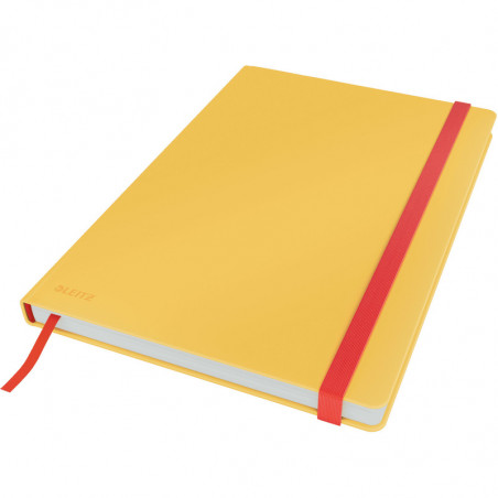 Notatnik Leitz Cosy B5/80k kratka żółty