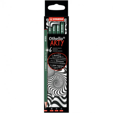 Ołówki Stabilo Othello Arty Soft (2x2B 2x3B 2x4B)