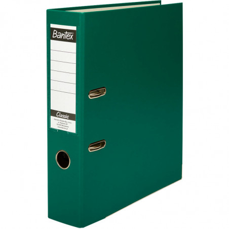 Segregator Bantex Budget Classic A4/75mm zielony