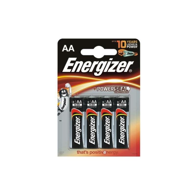 Baterie Energizer Alkaline Power AA LR6 1.5V (4)