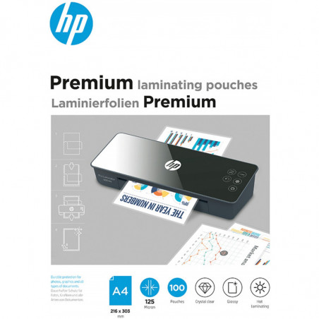 FOLIA LAMINACYJNA HP PREMIUM A4/125µM BŁYSK (100)