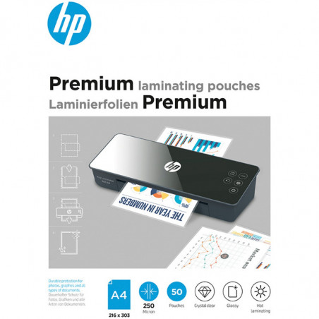 FOLIA LAMINACYJNA HP PREMIUM A4/250µM BŁYSK (50)