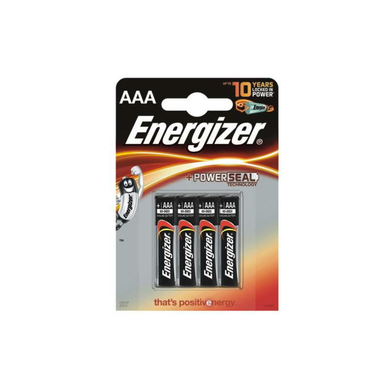 Baterie Energizer Alkaline Power AAA LR3 1.5V (4)