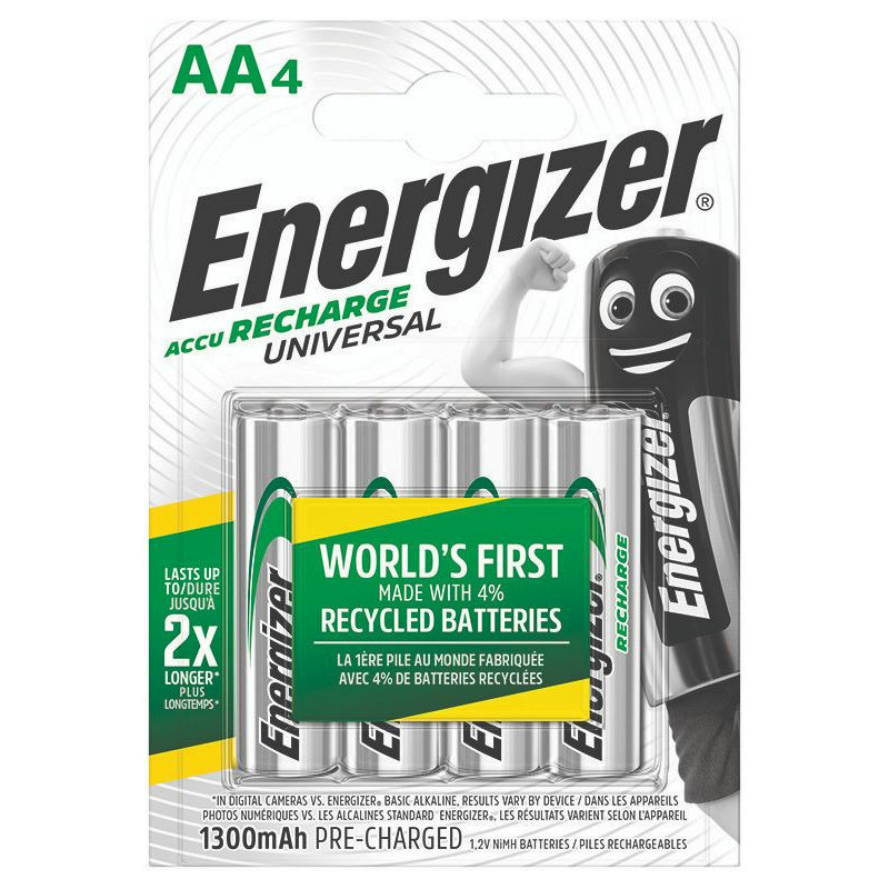 Akumulatorki Energizer Universal AA HR6 1300mAh (4)