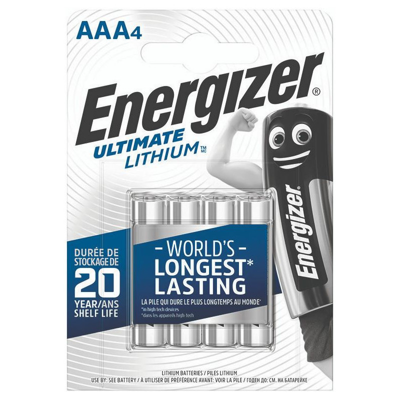 Baterie Energizer Ultimate Lithium AAA L92 1.5V (4)