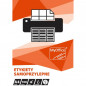 Etykiety MyOffice A4 105x42.4mm białe (100)