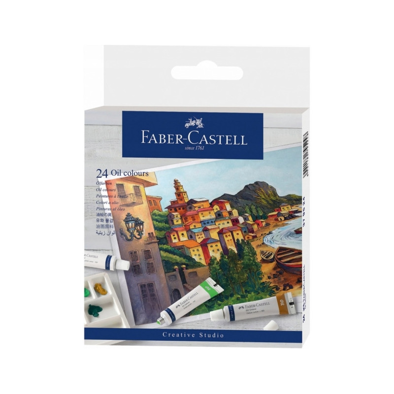 Farby olejne Faber-Castell Creative Studio 24 kolory