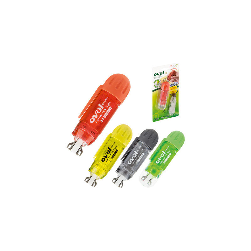 Korektor w taśmie Oval QCR-506 5mm/6m +wkład