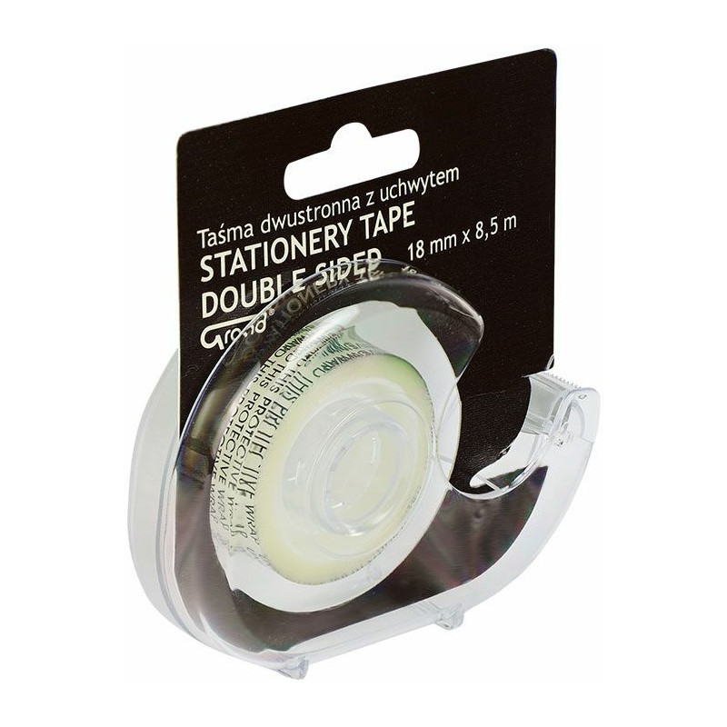 Taśma dwustronna Grand 18mm/8.5m z podajnikiem