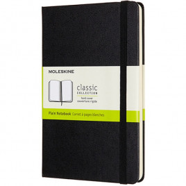Notatnik Moleskine Classic M (11.5x18cm) gładki czarny