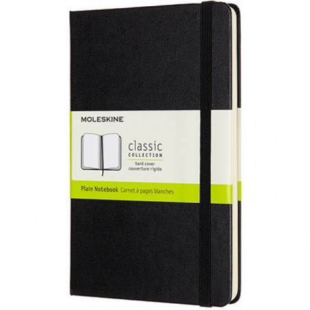 Notatnik Moleskine Classic M (11.5x18cm) gładki czarny