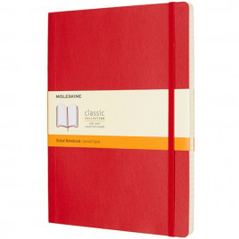 Notatnik Moleskine Classic XL (19x25cm) linia czerwony