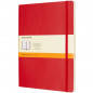 Notatnik Moleskine Classic XL (19x25cm) linia czerwony