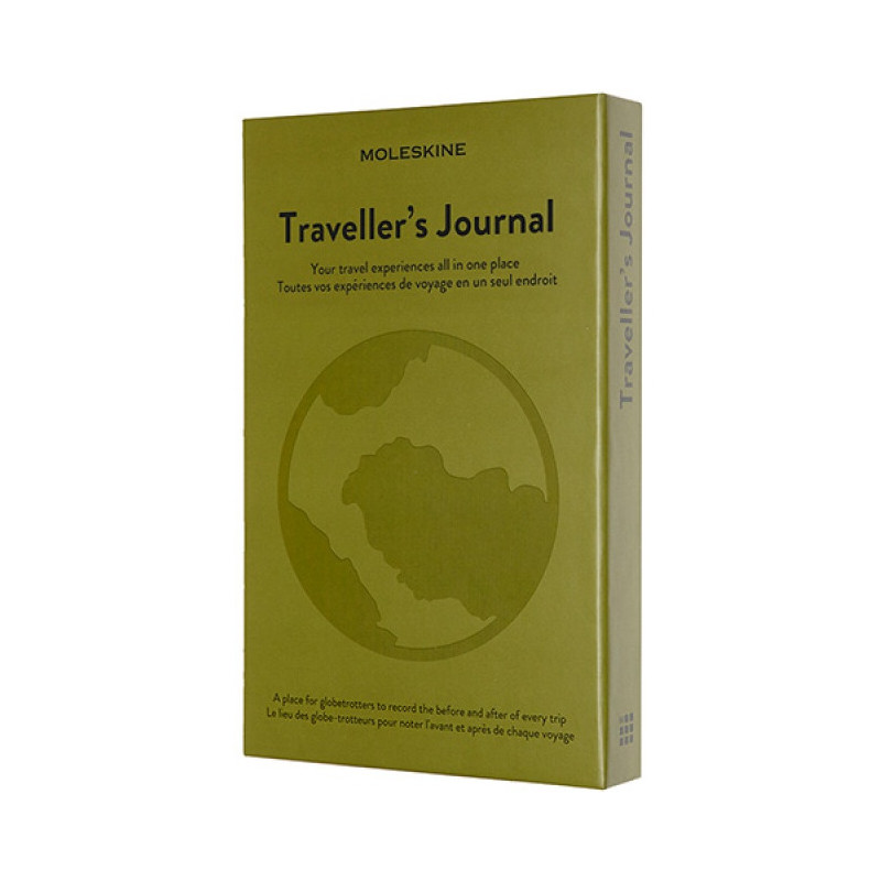 Notatnik Moleskine Passion Traveller's Journa 13x21cm zielony
