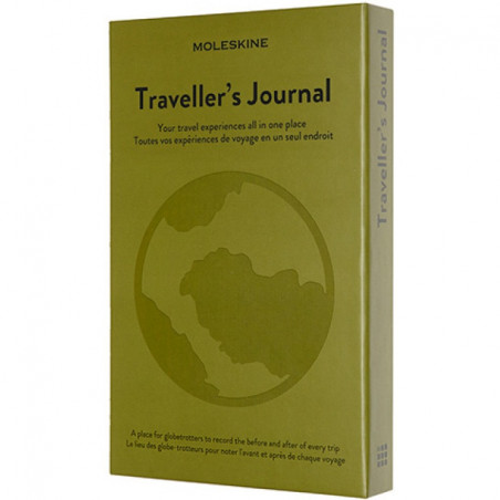 Notatnik Moleskine Passion Traveller's Journa 13x21cm zielony