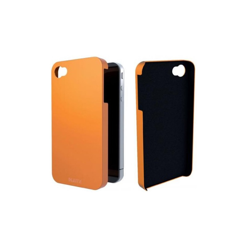 ETUI LEITZ WOW DO iPHONE 4/4S POMARAŃCZOWE METALICZNE