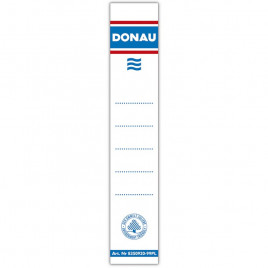 Etykiety na segregator Donau 33x153mm samoprzylepne (20)