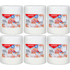 Ręczniki w rolce Office Products 60m 2w celuloza białe (6)