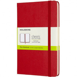 Notatnik Moleskine Classic M (11.5x18cm) gładki czerwony