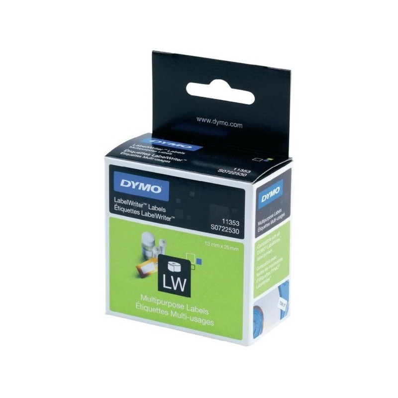 ETYKIETY DYMO LABELWRITER™ 25x13mm BIAŁE