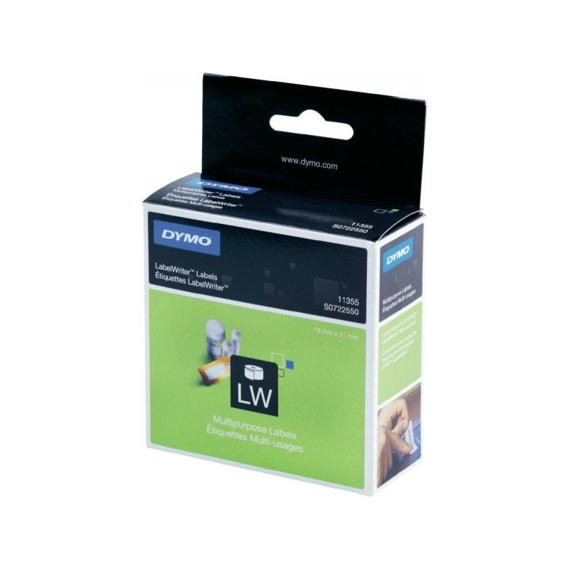 ETYKIETY DYMO LABELWRITER™ 51x19mm BIAŁE