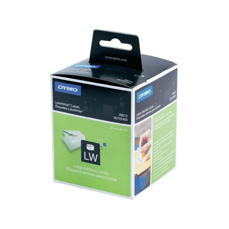 ETYKIETY DYMO LABELWRITER™ 89x36mm BIAŁE (2)