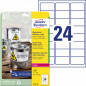 ETYKIETY A4 AVERY HEAVY DUTY 63,5*33,9mm BIAŁE (20)